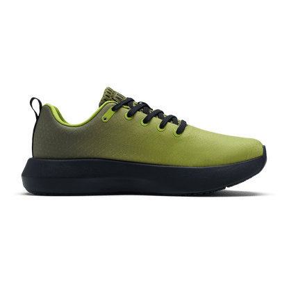 Lichen Green Jet Black Drive 2 Ripstop Shoe Medial Side Angle.