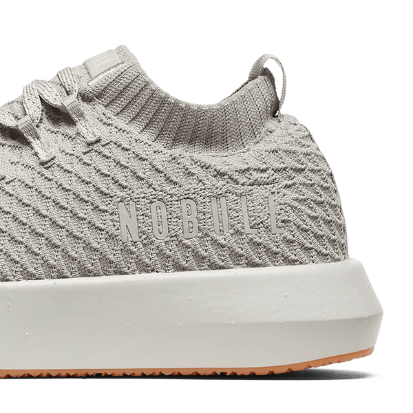 Crater Grey Drive Knit close up detail