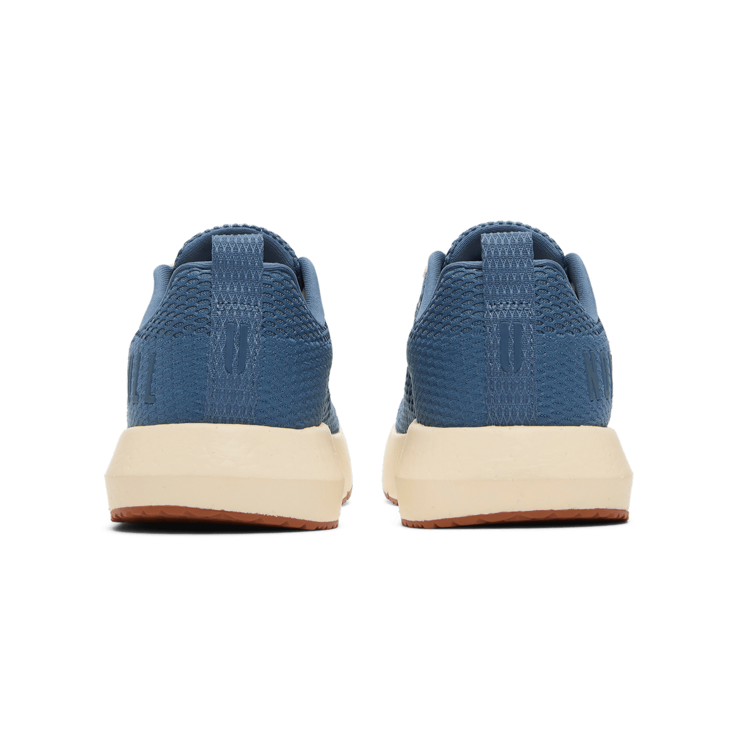 Mineral Blue Drive Mesh Shoes Back Angle.