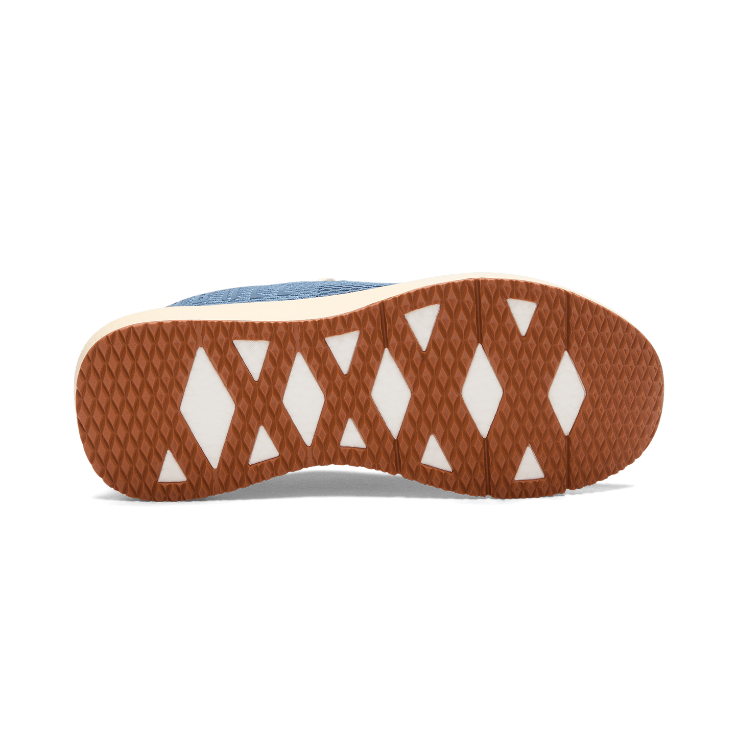 Mineral Blue Drive Mesh Shoes Bottom Angle.