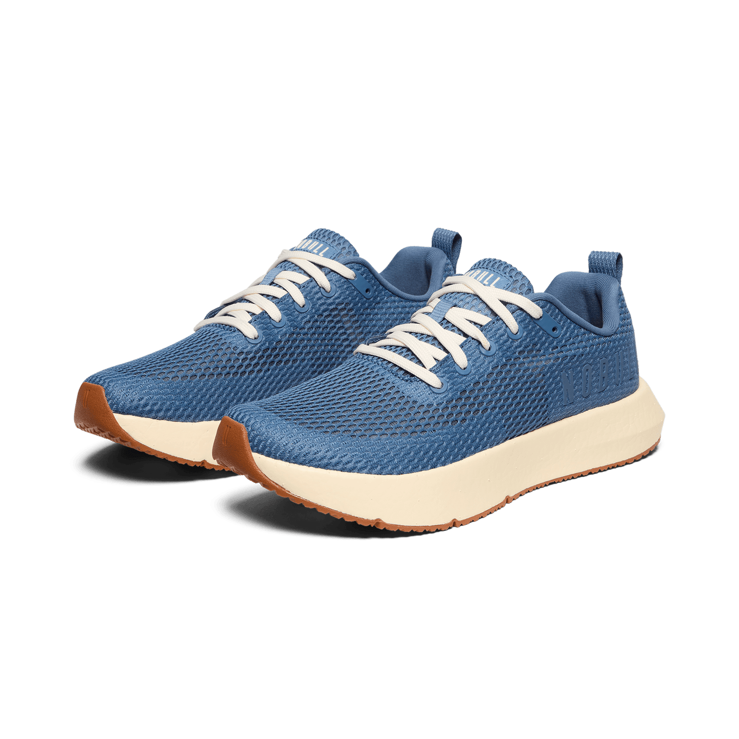 Mineral Blue Drive Mesh Shoes Front Side.