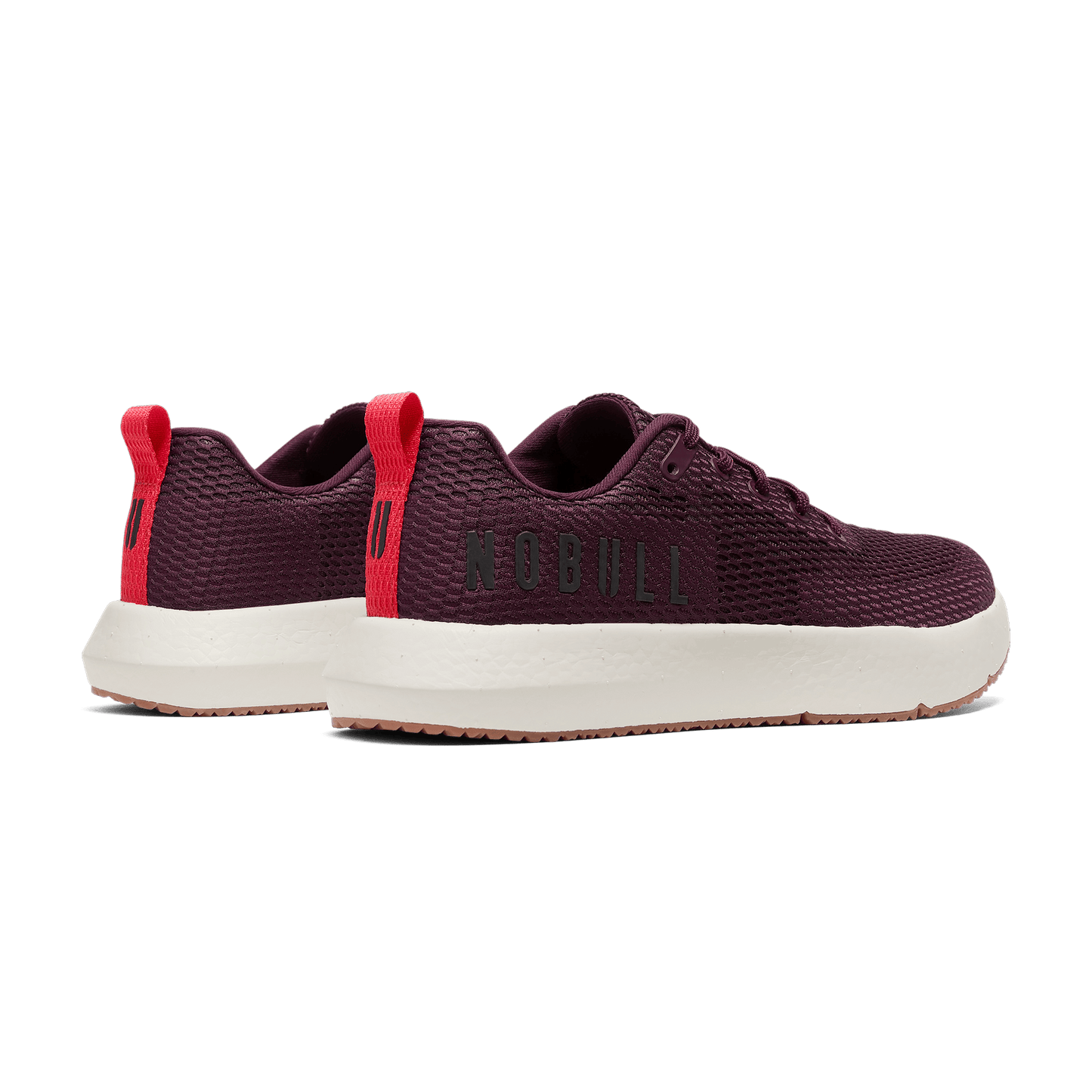 Mahogany Drive Mesh Shoe Back Side Angle.