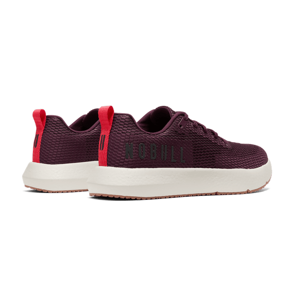 Mahogany Drive Mesh Shoe Back Side Angle.