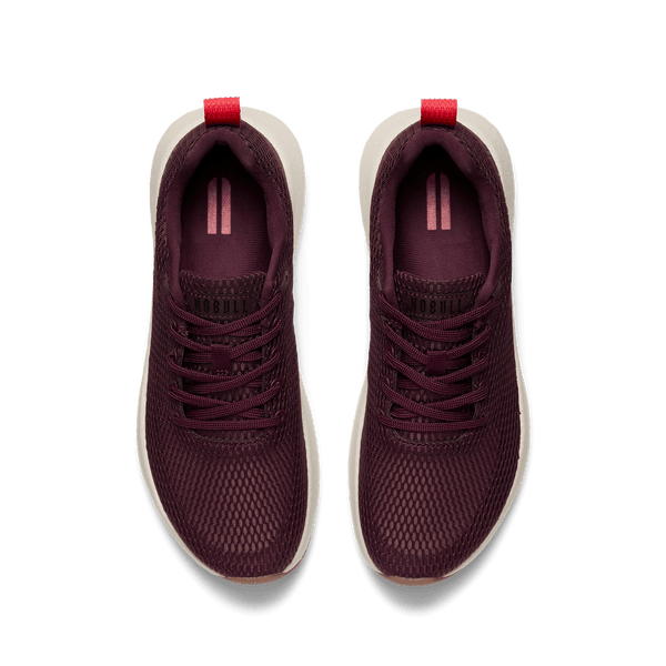 Mahogany Drive Mesh Shoe Above Angle.