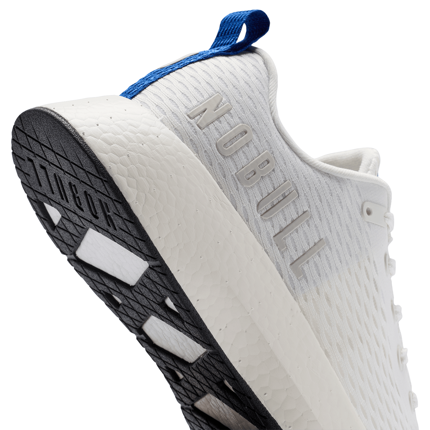 Classic White & Surf NOBULL Journey Shoes Detail Bottom Angle.