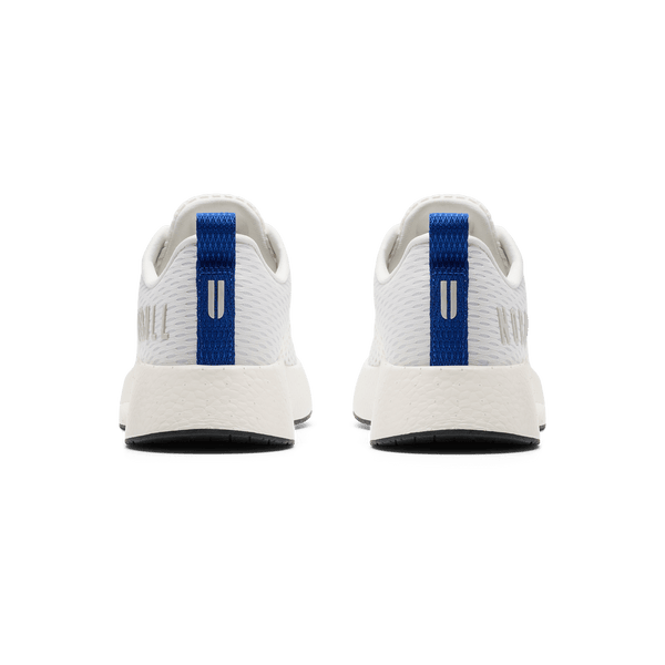 Classic White & Surf NOBULL Journey Shoes Back Angle.