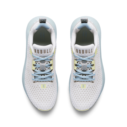 Mineral White Blue Haze Journey 2 Shoe Overhead Angle.