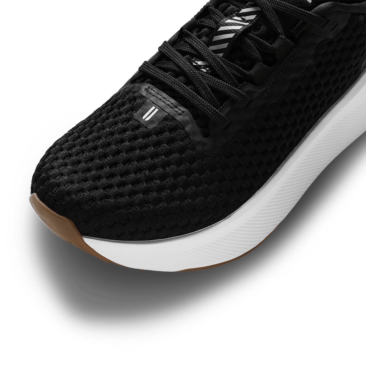 Jet Black Journey 2 Shoe Detail Angle.