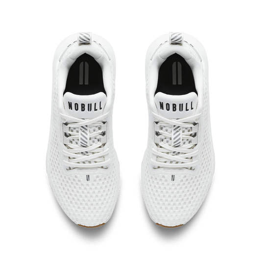 Classic White Journey 2 Shoe Overhead Angle.