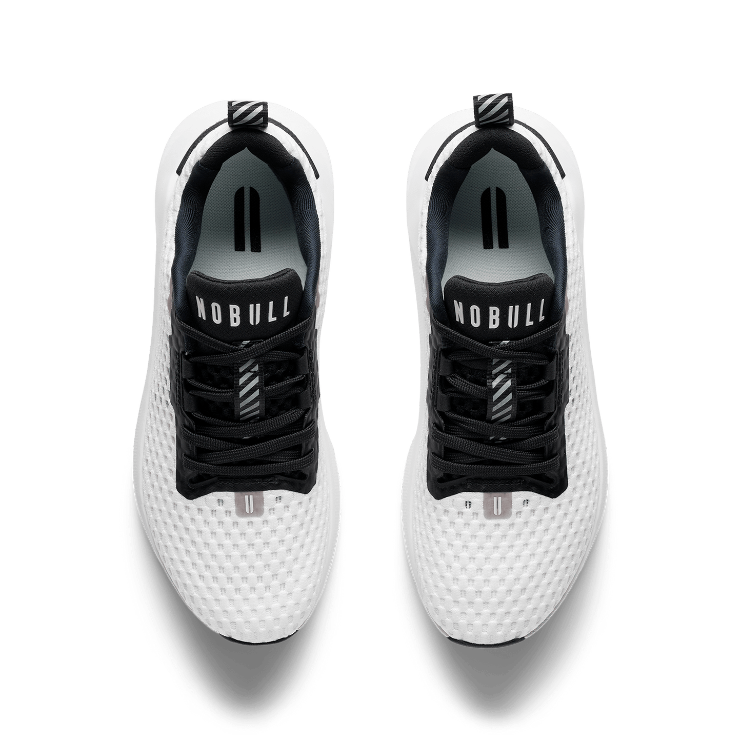 Classic White Jet Black Journey 2 Shoe Overhead Angle.