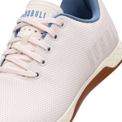 Pearl White Outwork Shoes Detail Shot Angle.