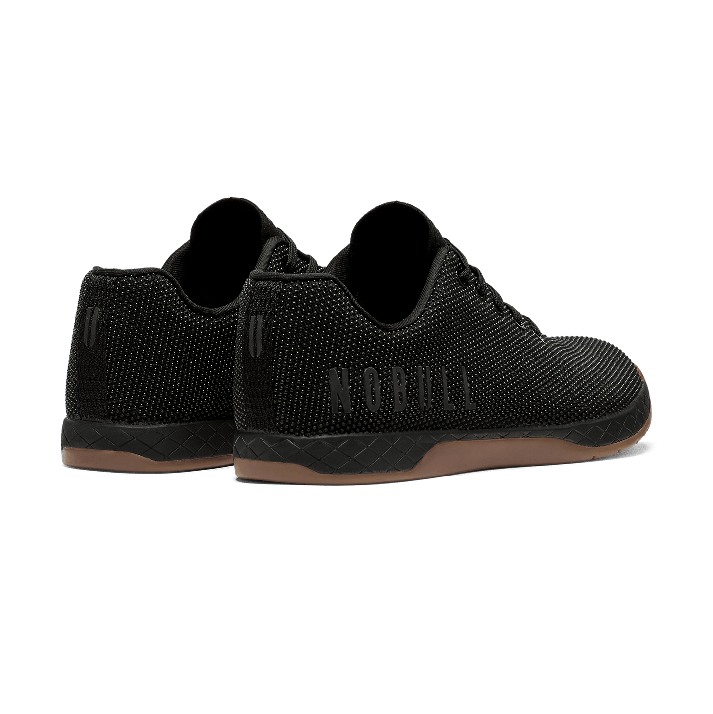 Black Gum Outwork Shoes Back Side Angle.