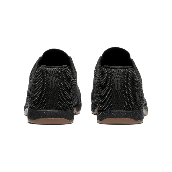 Black Gum Outwork Shoes Back Angle.