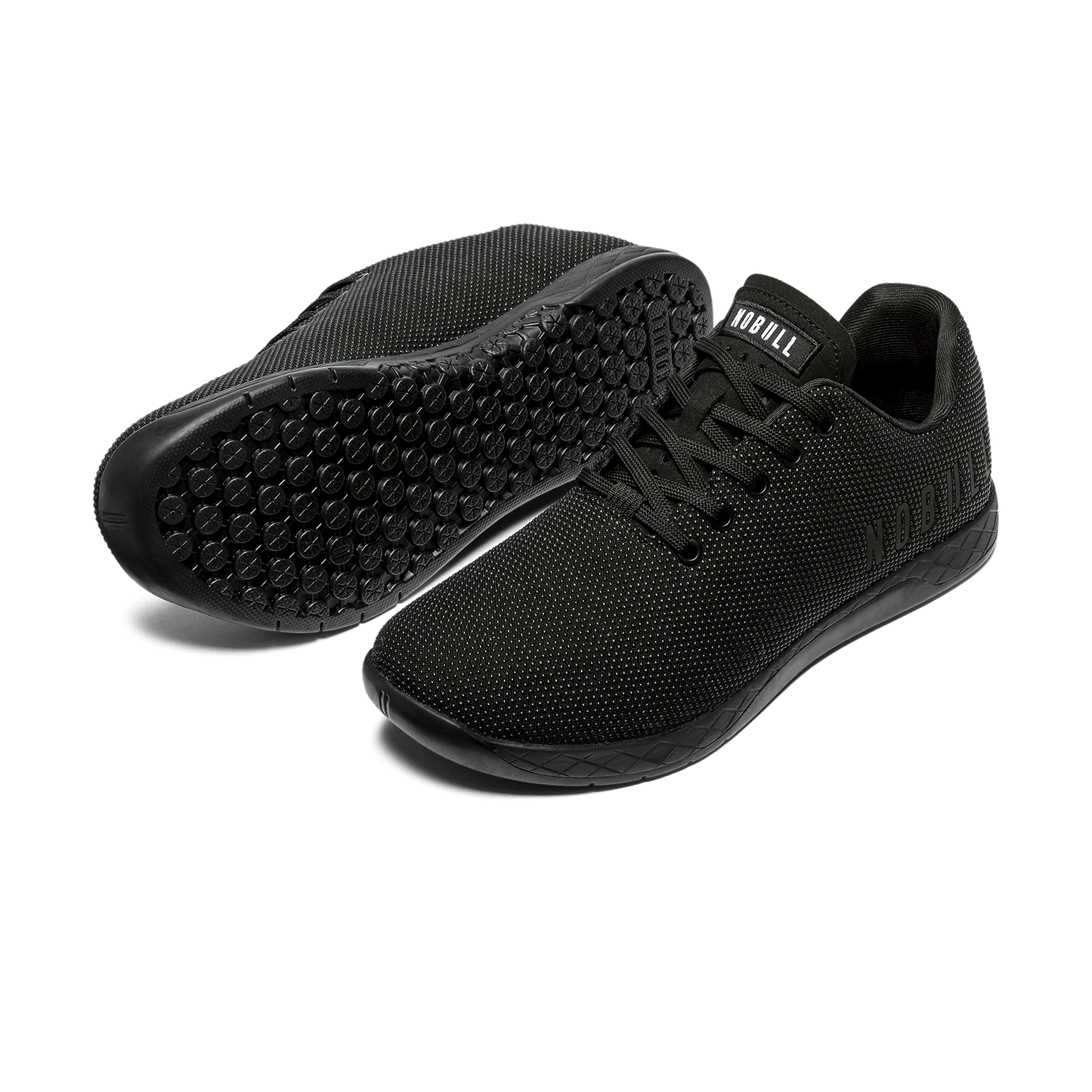 Triple Black Outwork Shoes Angled.