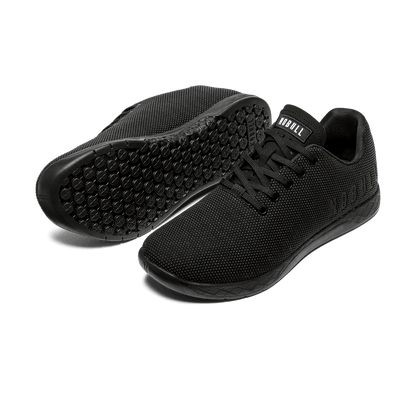 Triple Black Outwork Shoes Angled.