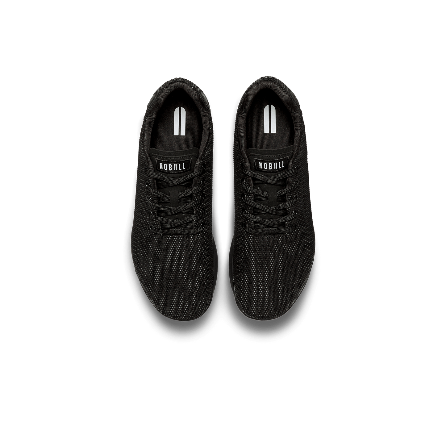 Triple Black Outwork Shoes Above Angle.