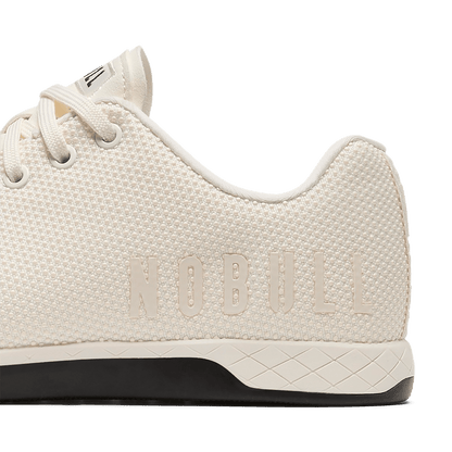 Cream Outwork Shoe Detail Angle.