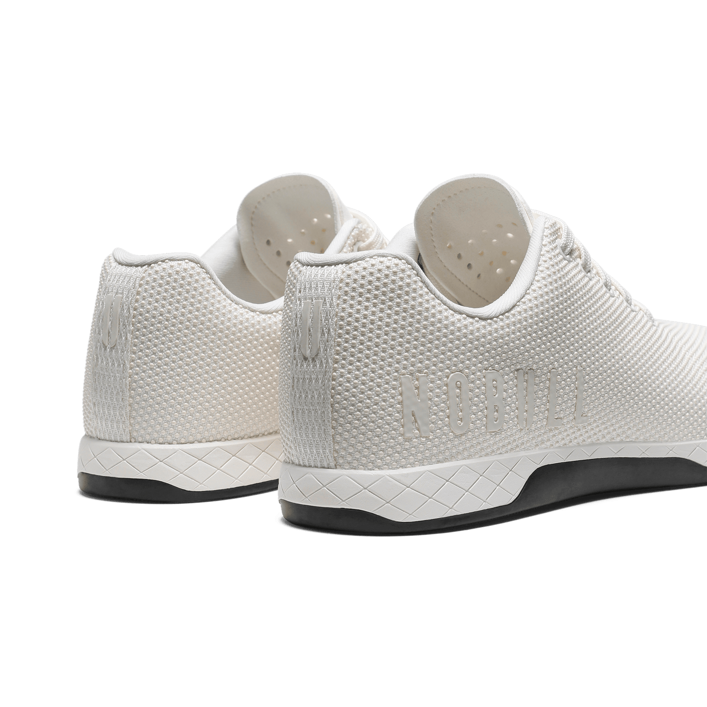 Cream Outwork Shoe Back Side Angle.