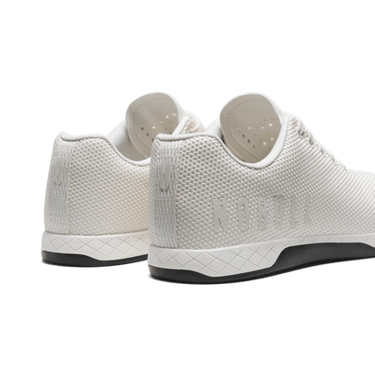 Cream Outwork Shoe Back Side Angle.