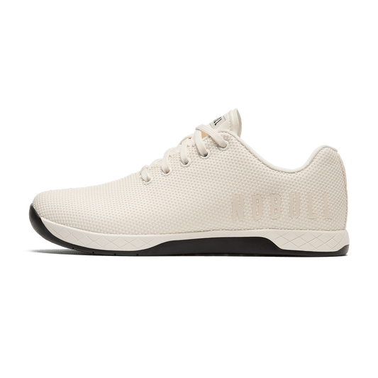 Cream Outwork Shoe Side Angle.