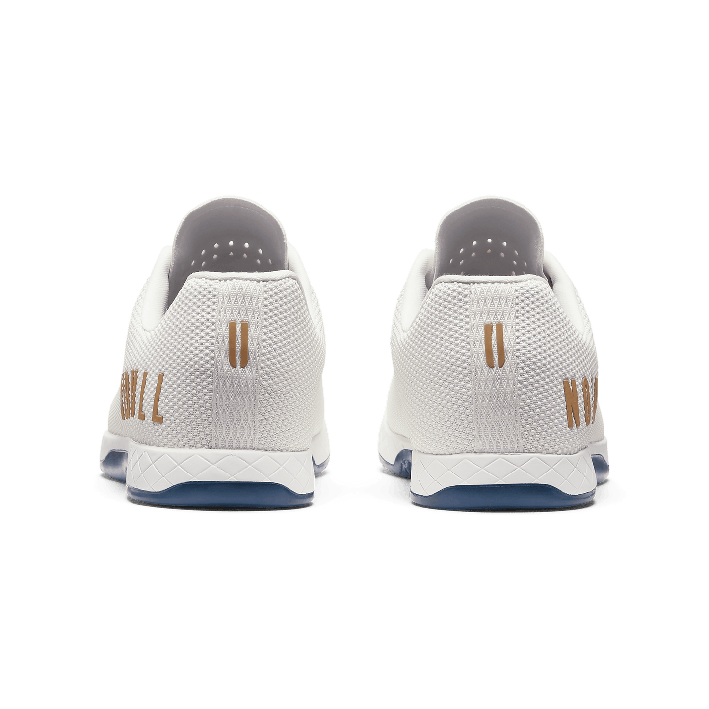 White Stadium Outwork Shoe Back Angle.