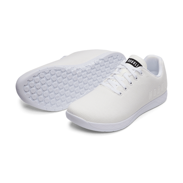 White Outwork Shoes Angled.
