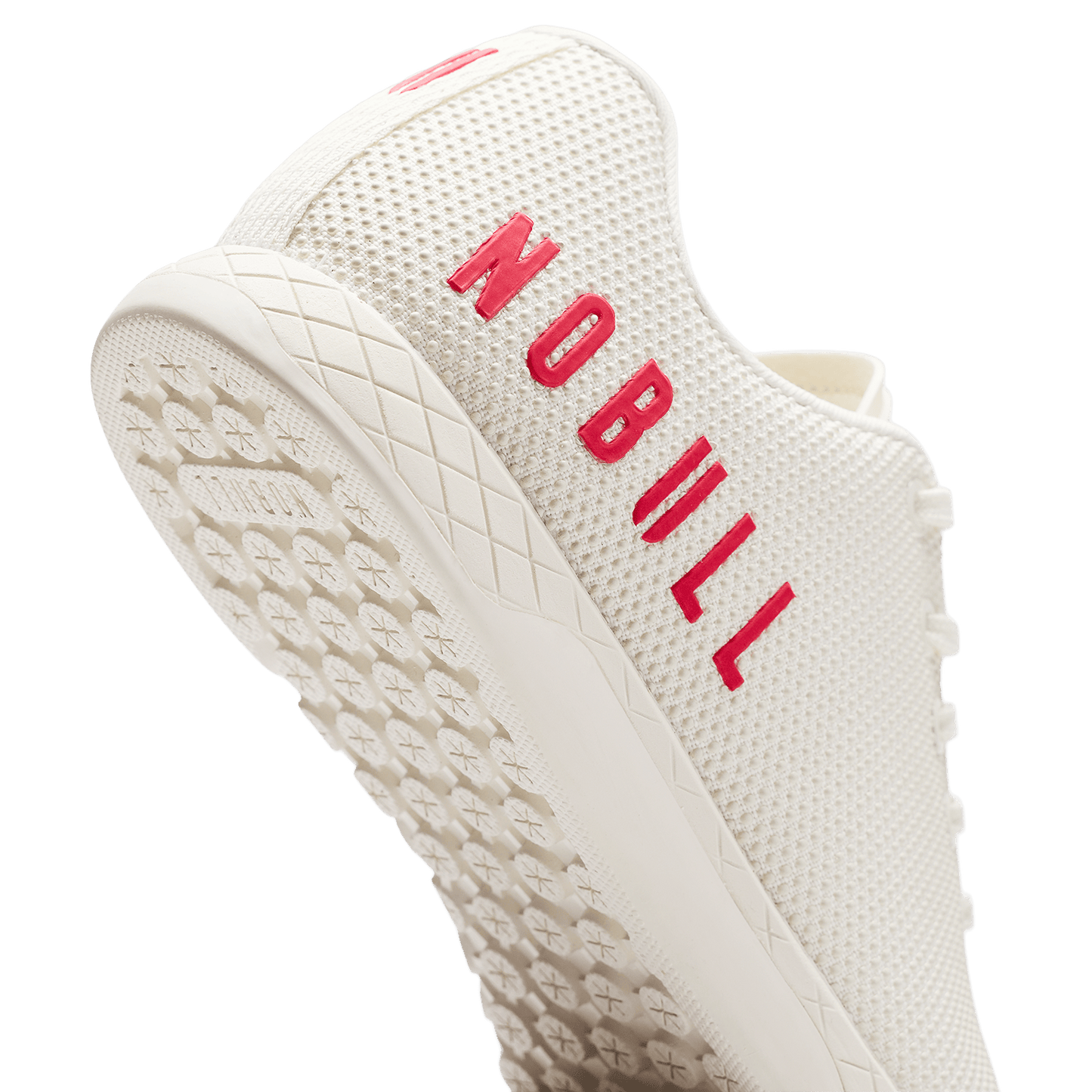 Classic White NOBULL Outwork Shoes Detail Angle.