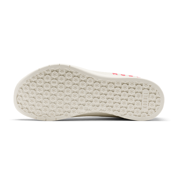 Classic White NOBULL Outwork Shoes Bottom Angle.