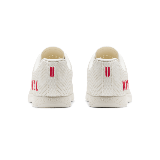 Classic White NOBULL Outwork Shoes Back Angle.
