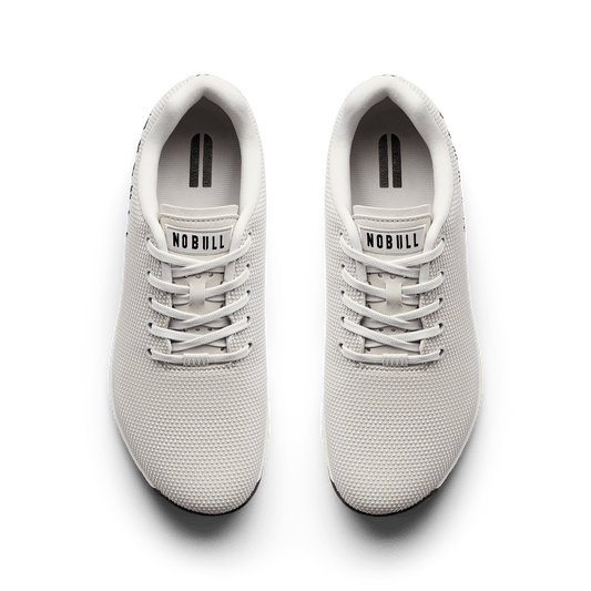 Light Grey Jet Black Outwork Shoe Overhead Angle.