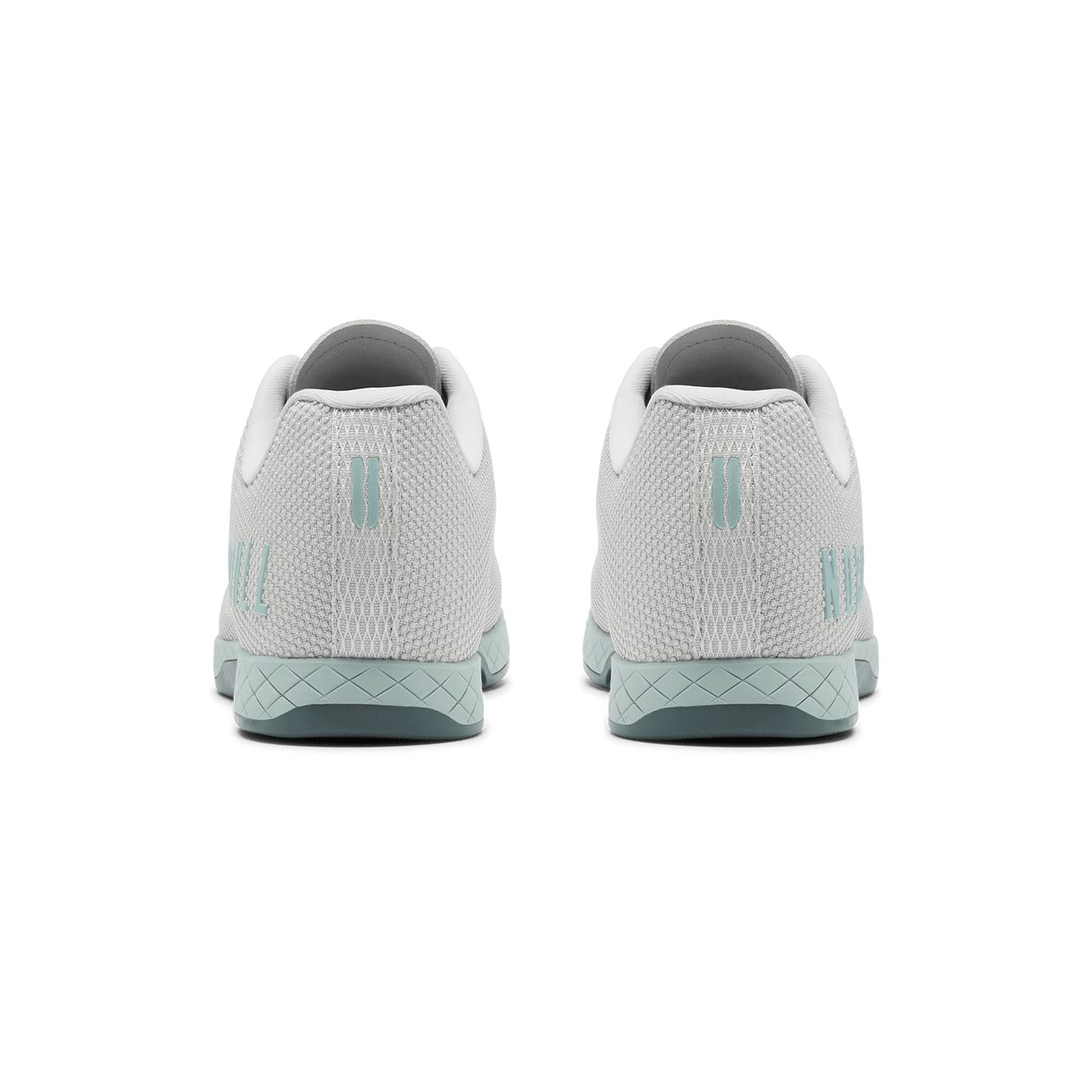 Light Gray Blue Haze Outwork Shoe Back Angle.