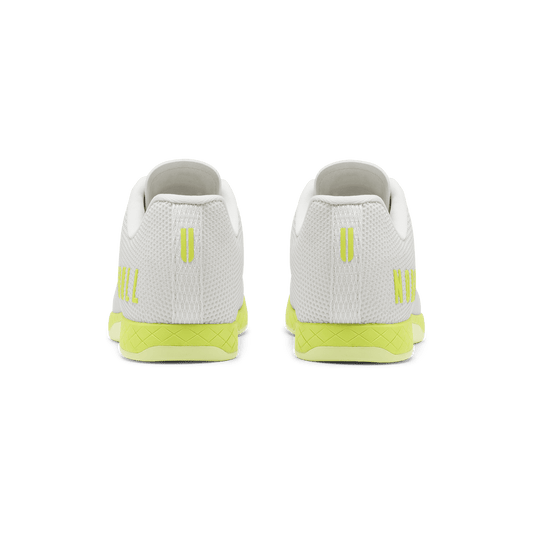 Classic White Zest Outwork Shoe Back Angle.
