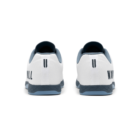 Classic White Storm Cloud Outwork Shoe Back Side Angle.
