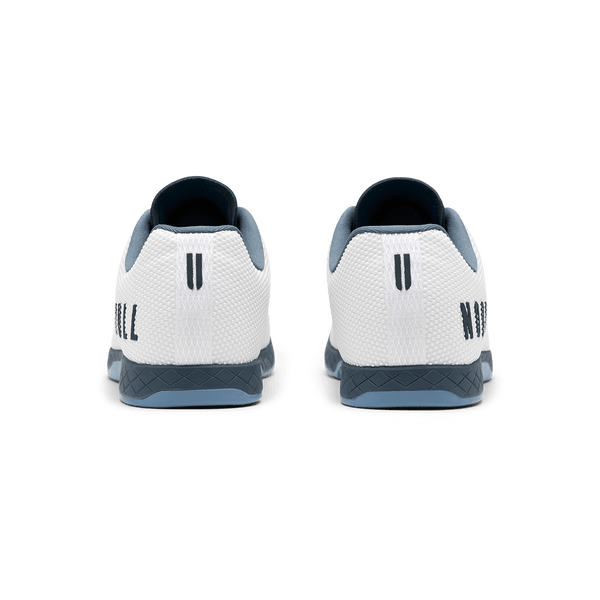 Classic White Storm Cloud Outwork Shoe Back Side Angle.