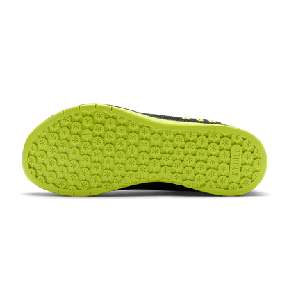 Jet Black Zest Outwork Shoe Bottom Angle.