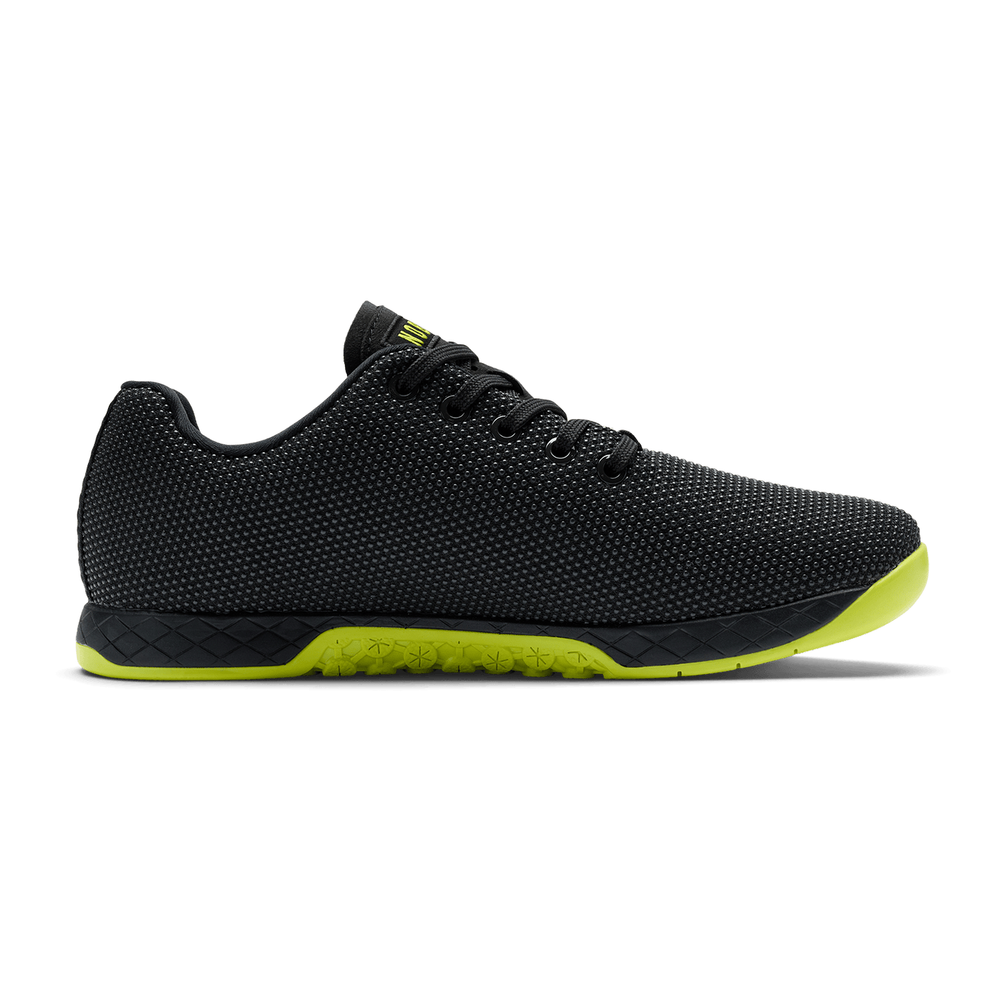 Jet Black Zest Outwork Shoe Medial Side Angle.