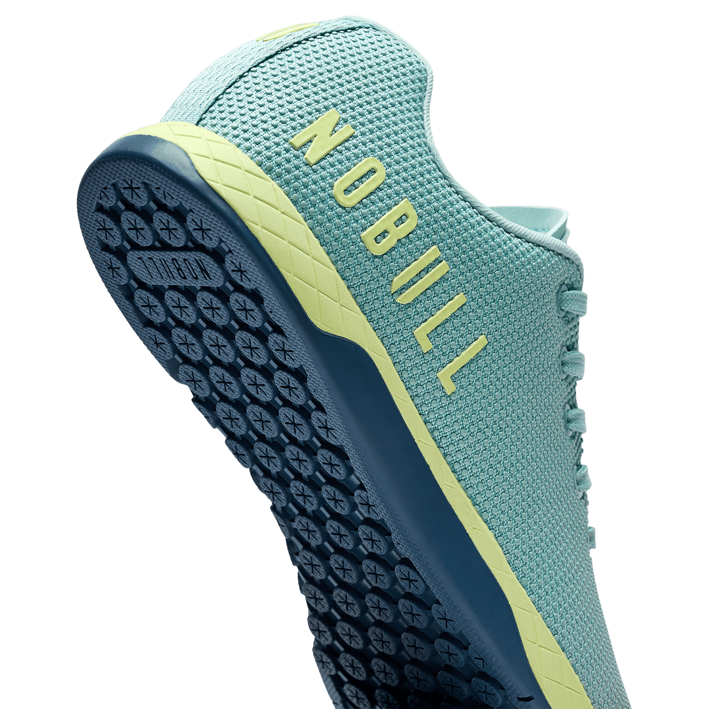 Blue Haze Pear Outwork Shoe Detail Angle.