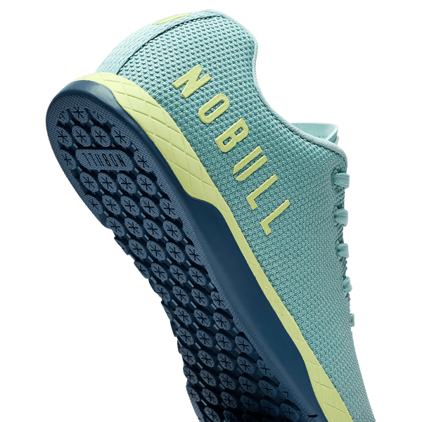 Blue Haze Pear Outwork Shoe Detail Angle.