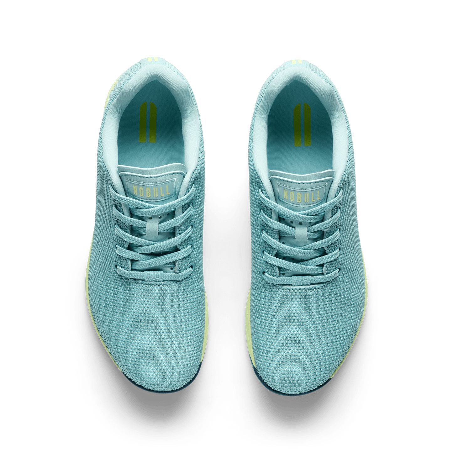 Blue Haze Pear Outwork Shoe Overhead Angle.