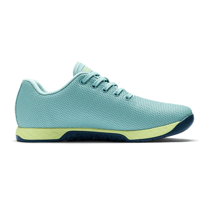 Blue Haze Pear Outwork Shoe Medial Side Angle.