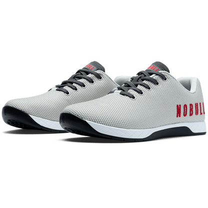 Light Gray Classic White Jet Black Outwork Shoe Front Side Angle.