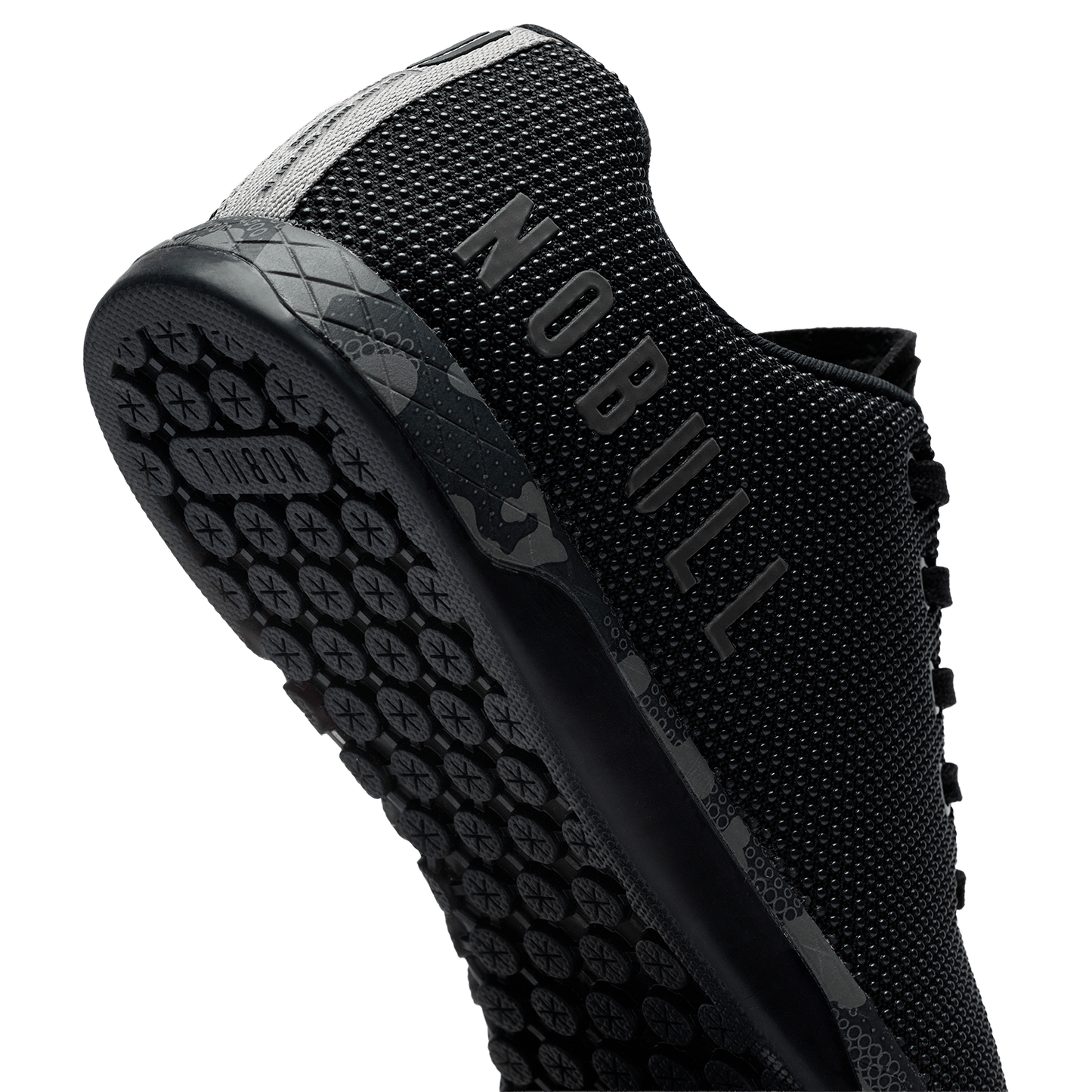 Black Jungle Camo Outwork Shoe Detail Angle.