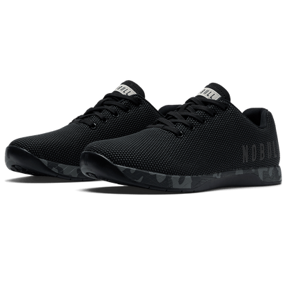 Black Jungle Camo Outwork Shoe Front Side Angle.