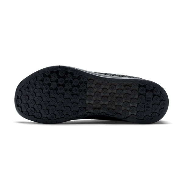 Black Jungle Camo Outwork Shoe Bottom Angle.