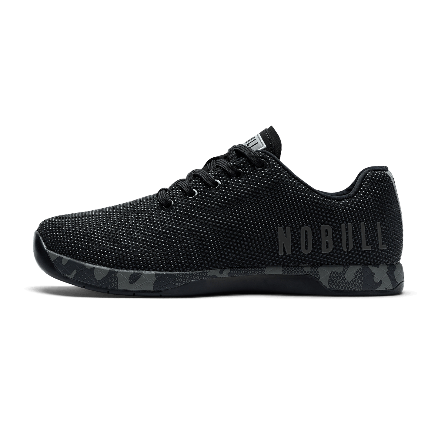 Black Jungle Camo Outwork Shoe Side Angle.