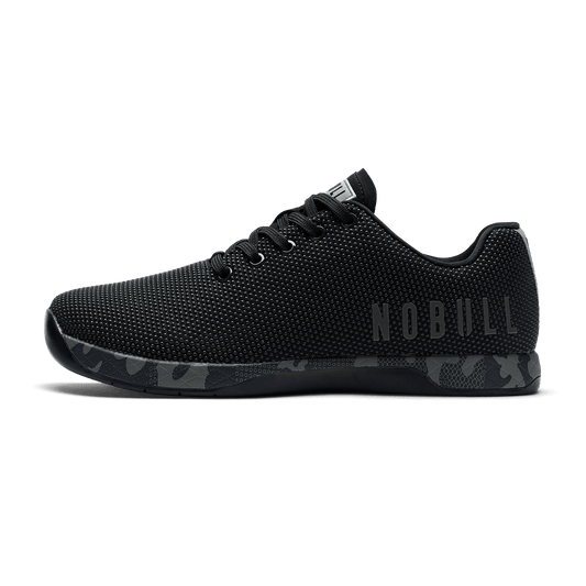 Black Jungle Camo Outwork Shoe Side Angle.