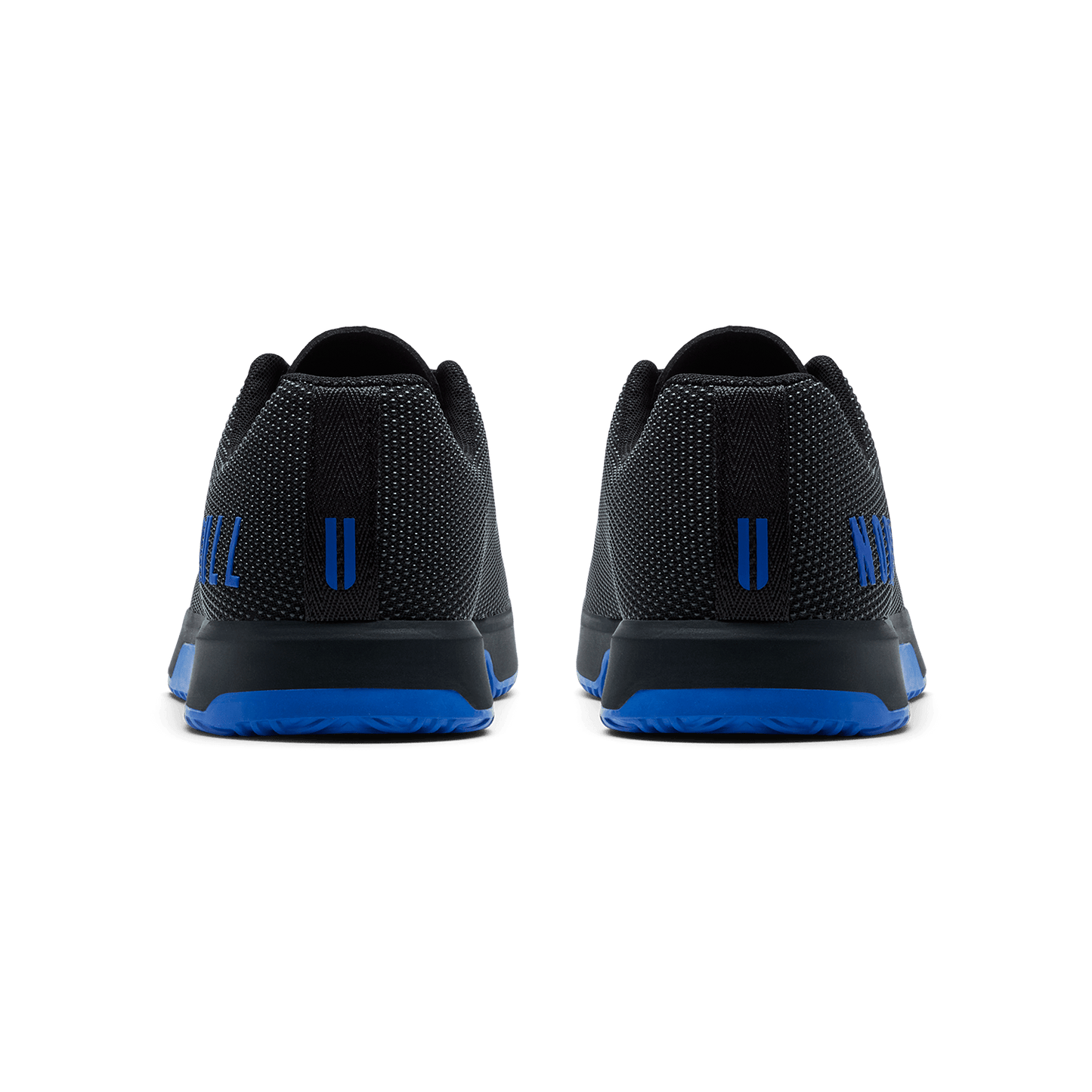 Jet Black Surf Outwork Edge Shoe Back Angle.