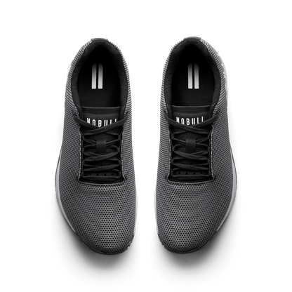 Gunmetal Outwork Edge Shoe Overhead Angle.