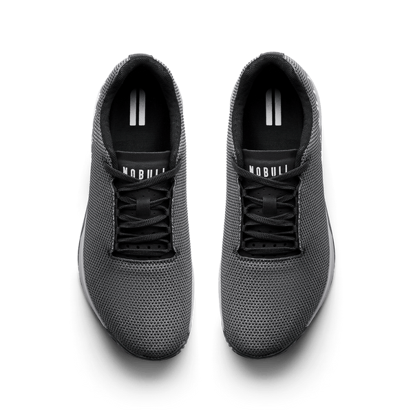 Gunmetal Outwork Edge Shoe Overhead Angle.