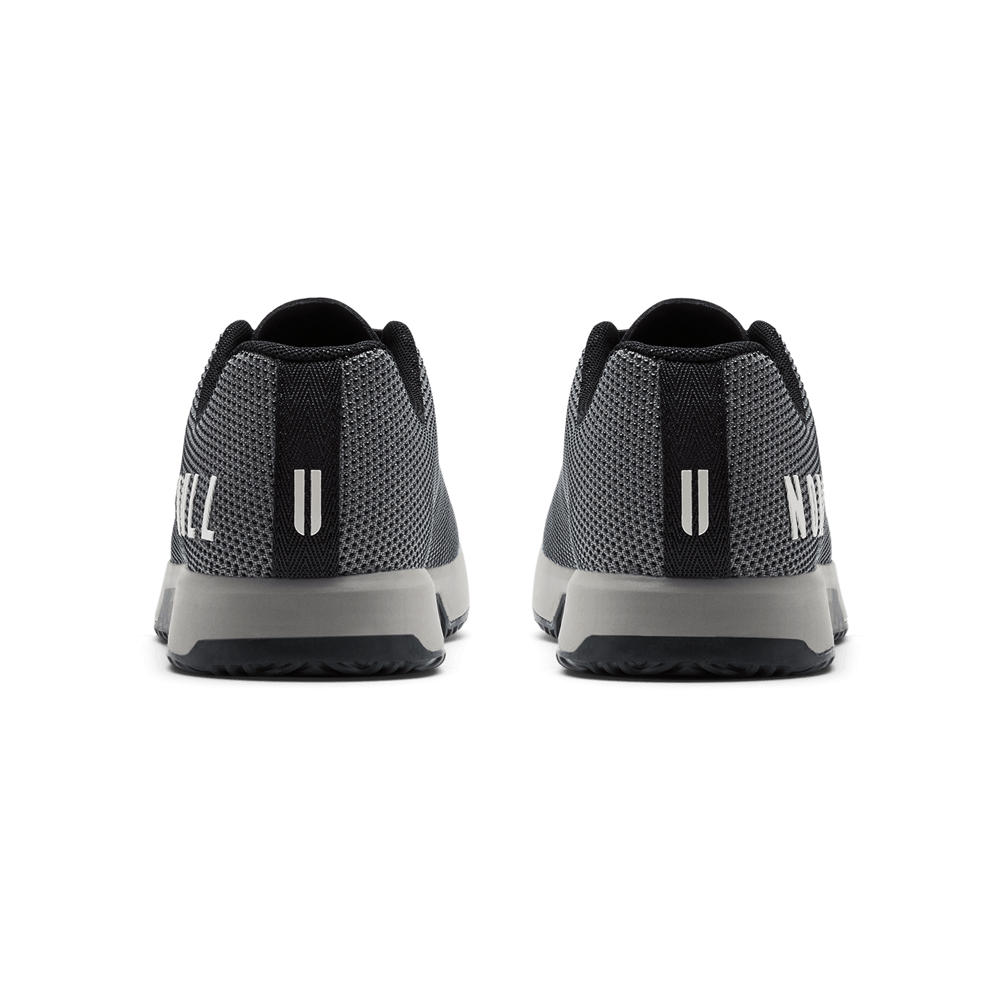 Gunmetal Outwork Edge Shoe Back Angle.